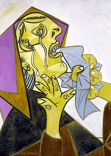 Art Pavilion Living Room Decorative Painting Cross - Border Canvas Core