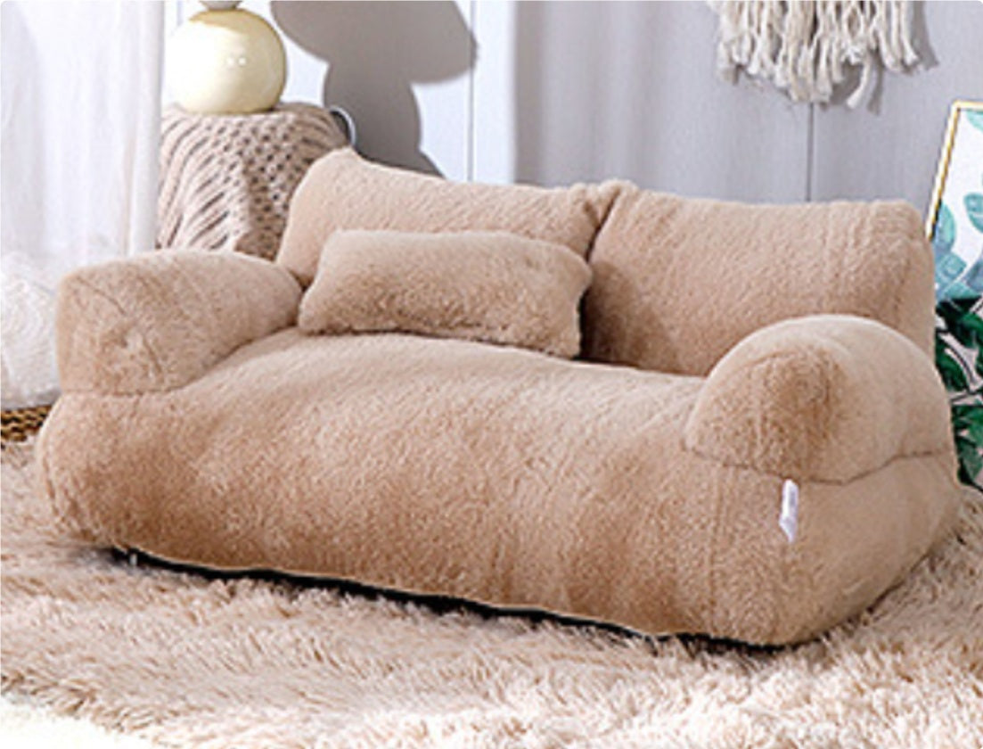 Luxury Cat Bed Sofa Winter Warm Cat Nest Pet Bed For Small Medium Dogs Cats