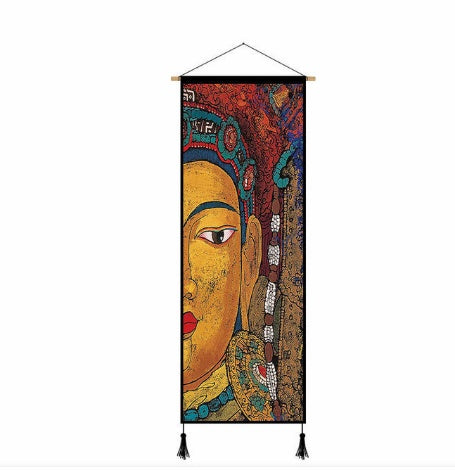Chinese Tibetan Culture Canvas Poster Wall Art Painting
