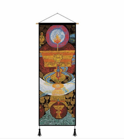 Chinese Tibetan Culture Canvas Poster Wall Art Painting