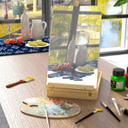 Vinsetto Wooden Table Easel Box Hold Canvas Up To 61cm, Adjustable Beechwood Storage Table Box Easel, Portable Folding Artist Drawing & Sketching Board For Adults, Beginners, Artists Painting