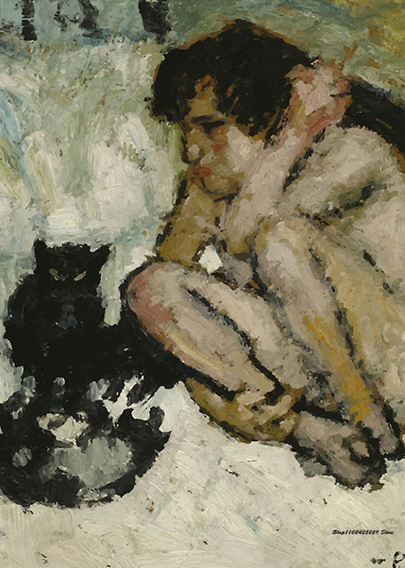 Art Pavilion Living Room Decorative Painting Cross - Border Canvas Core