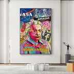 Art Pavilion Living Room Decorative Painting Canvas