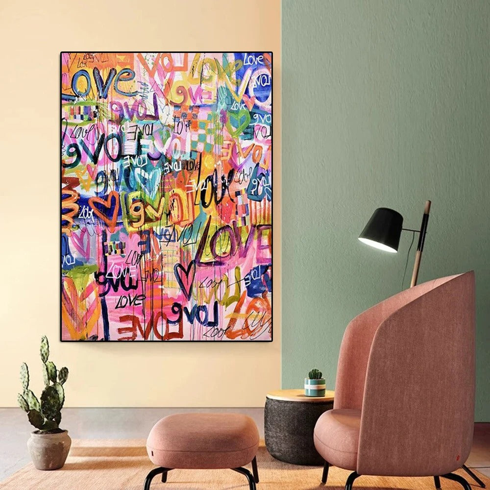 Decorative Canvas Painting Core Frameless