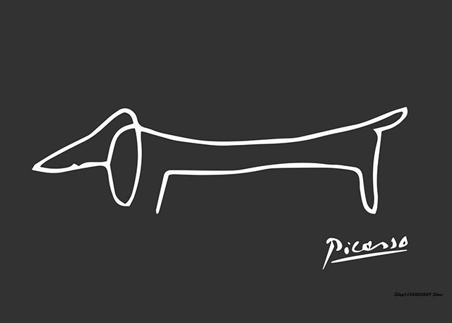 Art Pavilion Living Room Decorative Painting Cross - Border Canvas Core