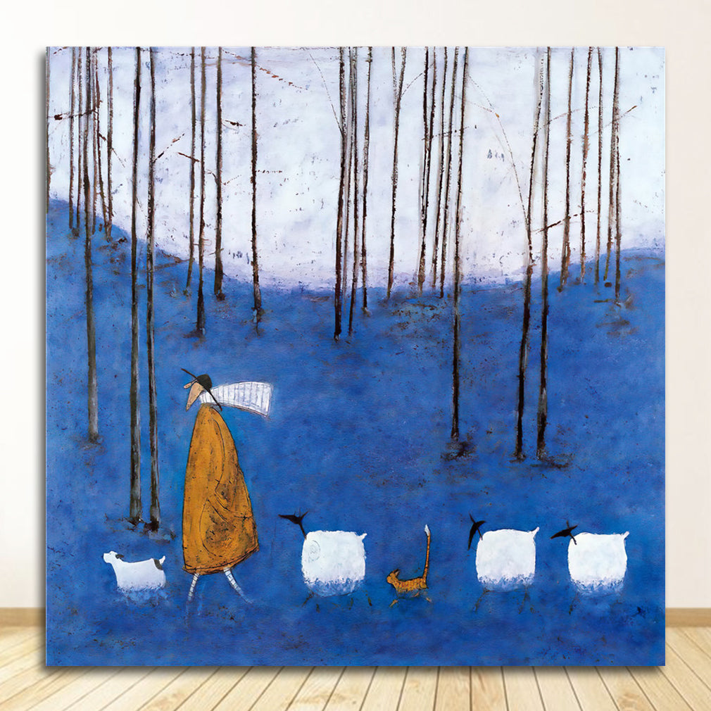 Decorative Canvas Painting Core Frameless High-definition Inkjet