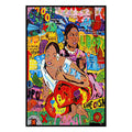Street Art Graffiti Banks Canvas Painting