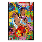Street Art Graffiti Banks Canvas Painting