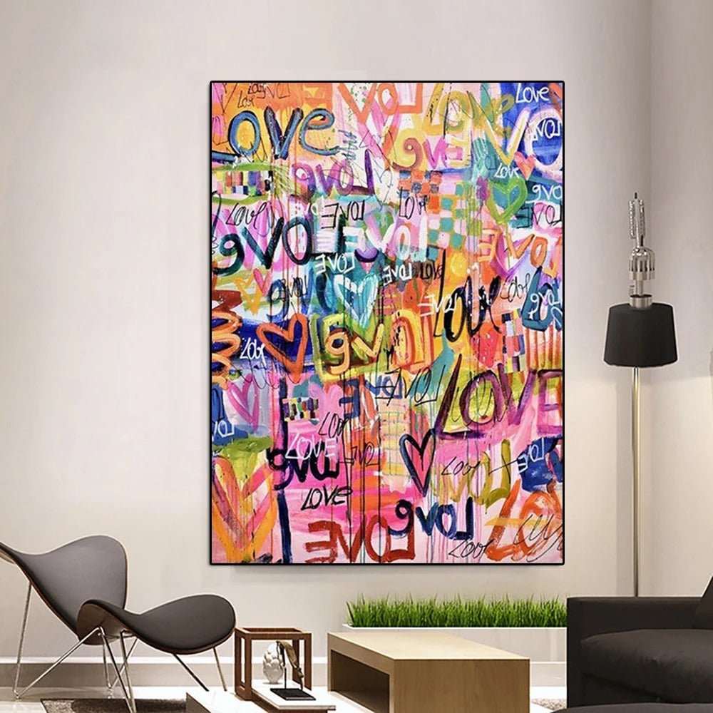 Decorative Canvas Painting Core Frameless