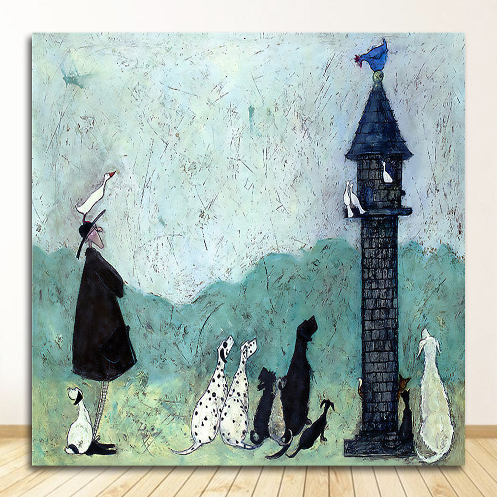 Decorative Canvas Painting Core Frameless High-definition Inkjet