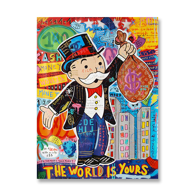 Custom Decorative Canvas Painting Core Frameless High-definition Inkjet