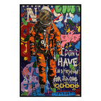 Street Art Graffiti Banks Canvas Painting