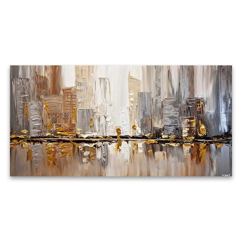 Canvas Core Spray Hanging Painting Frameless