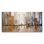 Canvas Core Spray Hanging Painting Frameless