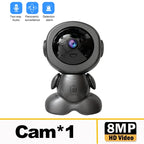 8MP Wifi Surveillance Robot Camera