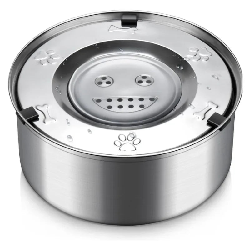 1L 3L Stainless Steel Dog Floating Bowl