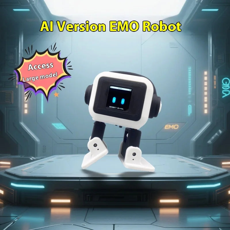 AI EMO Robot ESP32-S3 Main Control 1.54inches Screen Intelligent Interactive Robot