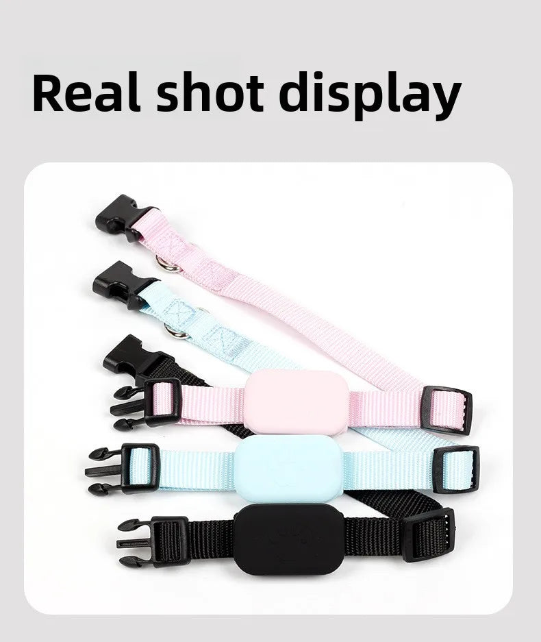 Remote Pet GPS Tracker Waterproof Real-Time Tracking Movement