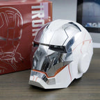 New AutoKing 1:1 Mk5 Iron Man Helmet Cosplay Voice Control Eyes with Light