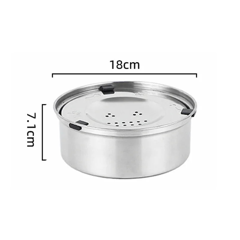 1L 3L Stainless Steel Dog Floating Bowl