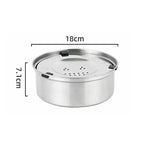 1L 3L Stainless Steel Dog Floating Bowl