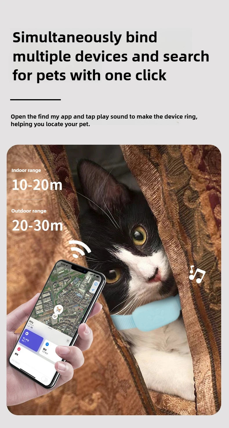 Remote Pet GPS Tracker Waterproof Real-Time Tracking Movement