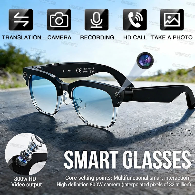 2026New 800W Pixel Camera Smart Glasses