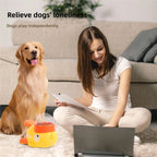 Pet slow food bowl, duck dog snack dispenser