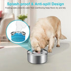 1L 3L Stainless Steel Dog Floating Bowl