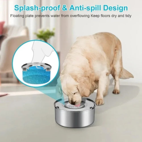 1L 3L Stainless Steel Dog Floating Bowl