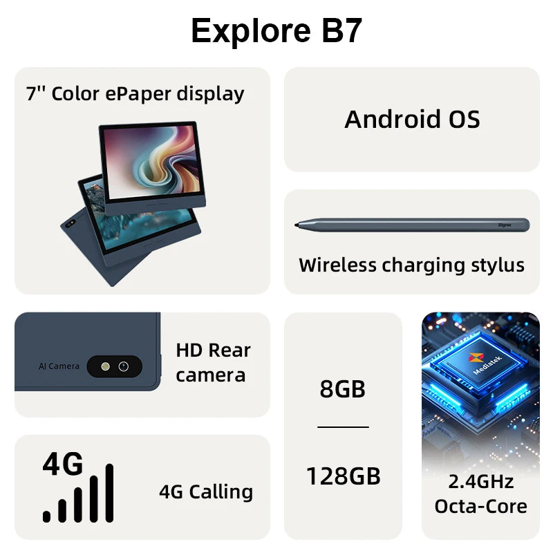 Bigme B7 ebook reader 7-inch