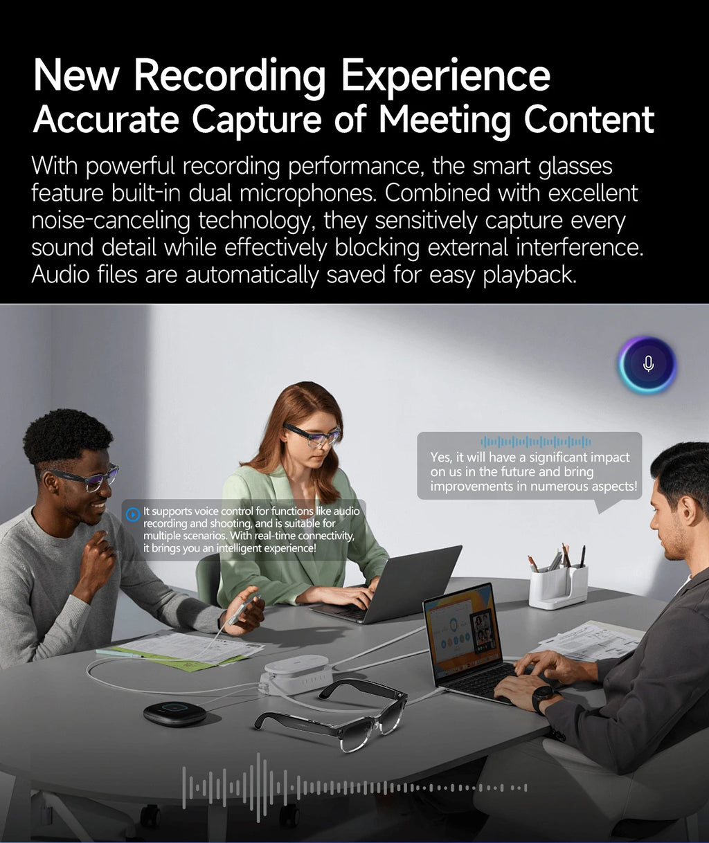 2026New 800W Pixel Camera Smart Glasses