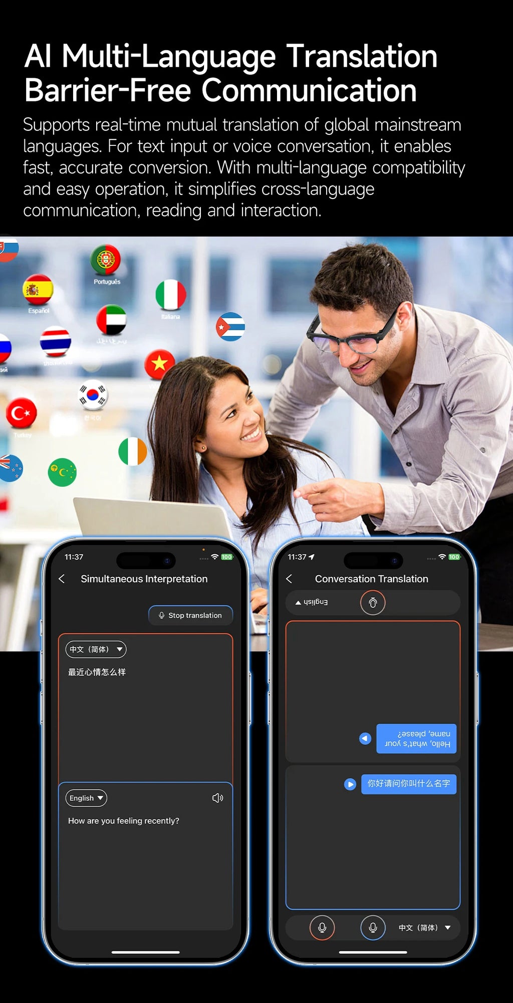 2026New 800W Pixel Camera Smart Glasses