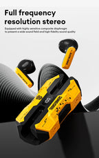 Choice TRANSFORMERS TF-T51 Bluetooth 5.4 Gaming Headsets Stereo Sound Wireless Earphones LED Display AI Translator Headphones