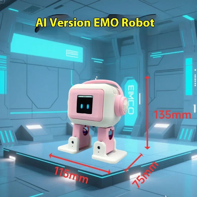 AI EMO Robot ESP32-S3 Main Control 1.54inches Screen Intelligent Interactive Robot