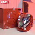 New AutoKing 1:1 Mk5 Iron Man Helmet Cosplay Voice Control Eyes with Light
