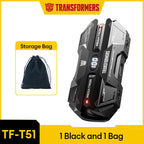 Choice TRANSFORMERS TF-T51 Bluetooth 5.4 Gaming Headsets Stereo Sound Wireless Earphones LED Display AI Translator Headphones