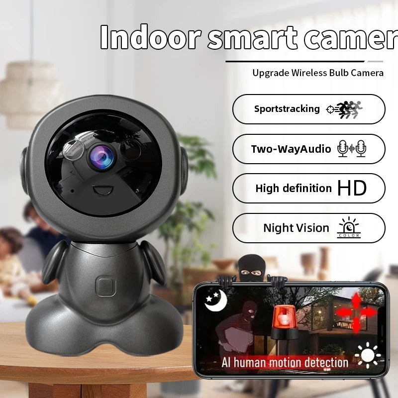 8MP Wifi Surveillance Robot Camera