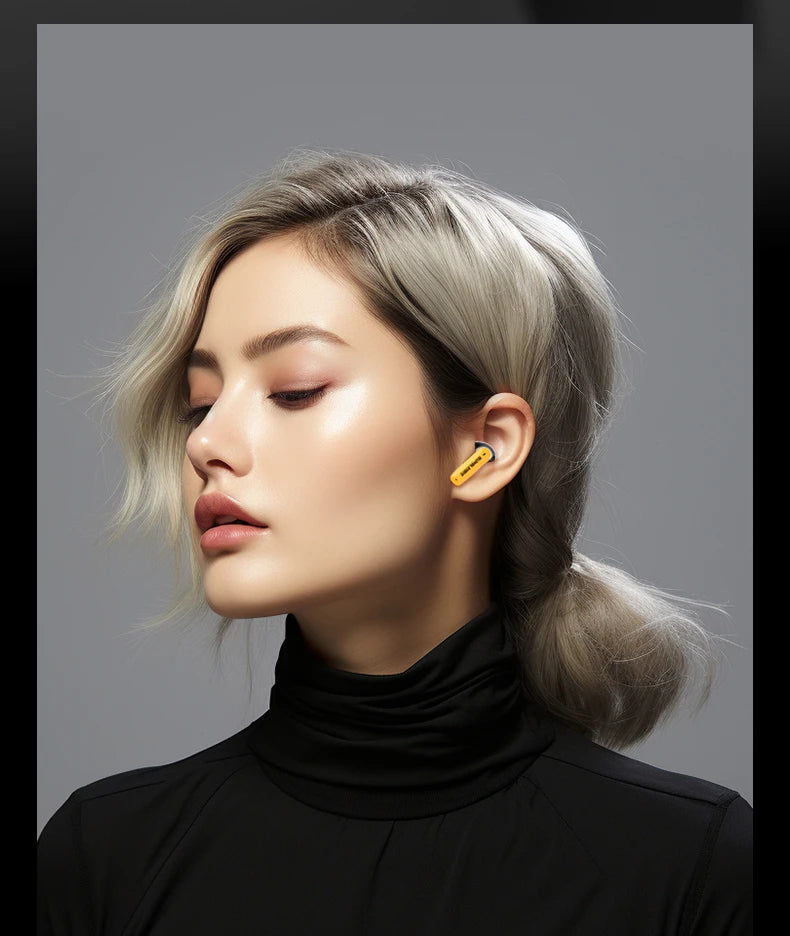 Choice TRANSFORMERS TF-T51 Bluetooth 5.4 Gaming Headsets Stereo Sound Wireless Earphones LED Display AI Translator Headphones
