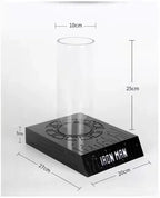 New AutoKing 1:1 Mk5 Iron Man Helmet Cosplay Voice Control Eyes with Light