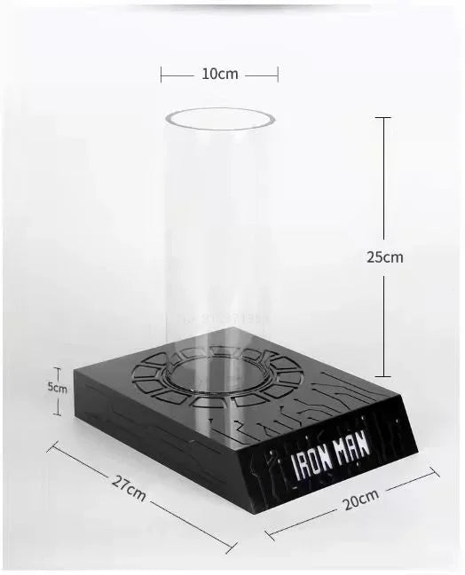 New AutoKing 1:1 Mk5 Iron Man Helmet Cosplay Voice Control Eyes with Light