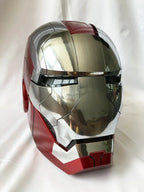 New AutoKing 1:1 Mk5 Iron Man Helmet Cosplay Voice Control Eyes with Light