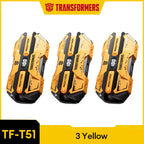 Choice TRANSFORMERS TF-T51 Bluetooth 5.4 Gaming Headsets Stereo Sound Wireless Earphones LED Display AI Translator Headphones