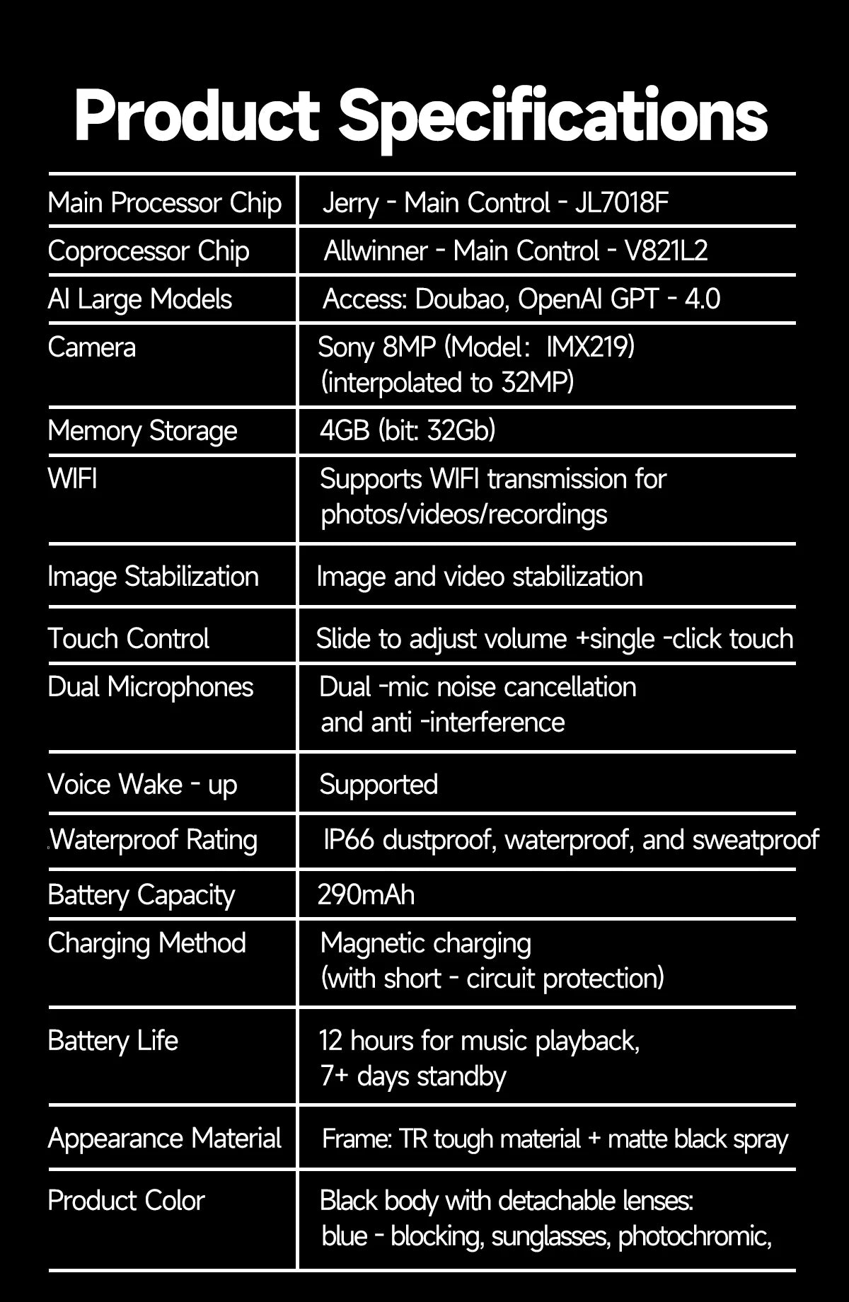 2026New 800W Pixel Camera Smart Glasses
