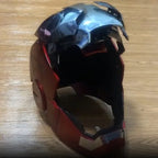 New AutoKing 1:1 Mk5 Iron Man Helmet Cosplay Voice Control Eyes with Light
