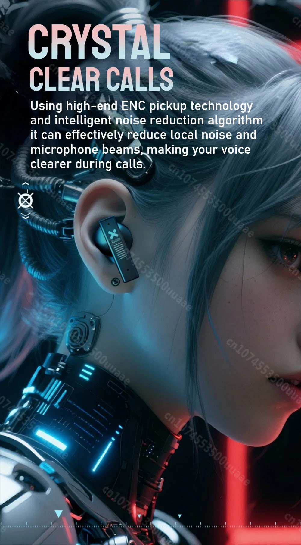 Zombie Cat -45dB ANC Bluetooth Earphone