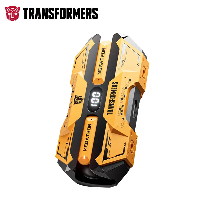Choice TRANSFORMERS TF-T51 Bluetooth 5.4 Gaming Headsets Stereo Sound Wireless Earphones LED Display AI Translator Headphones