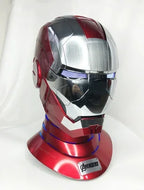 New AutoKing 1:1 Mk5 Iron Man Helmet Cosplay Voice Control Eyes with Light