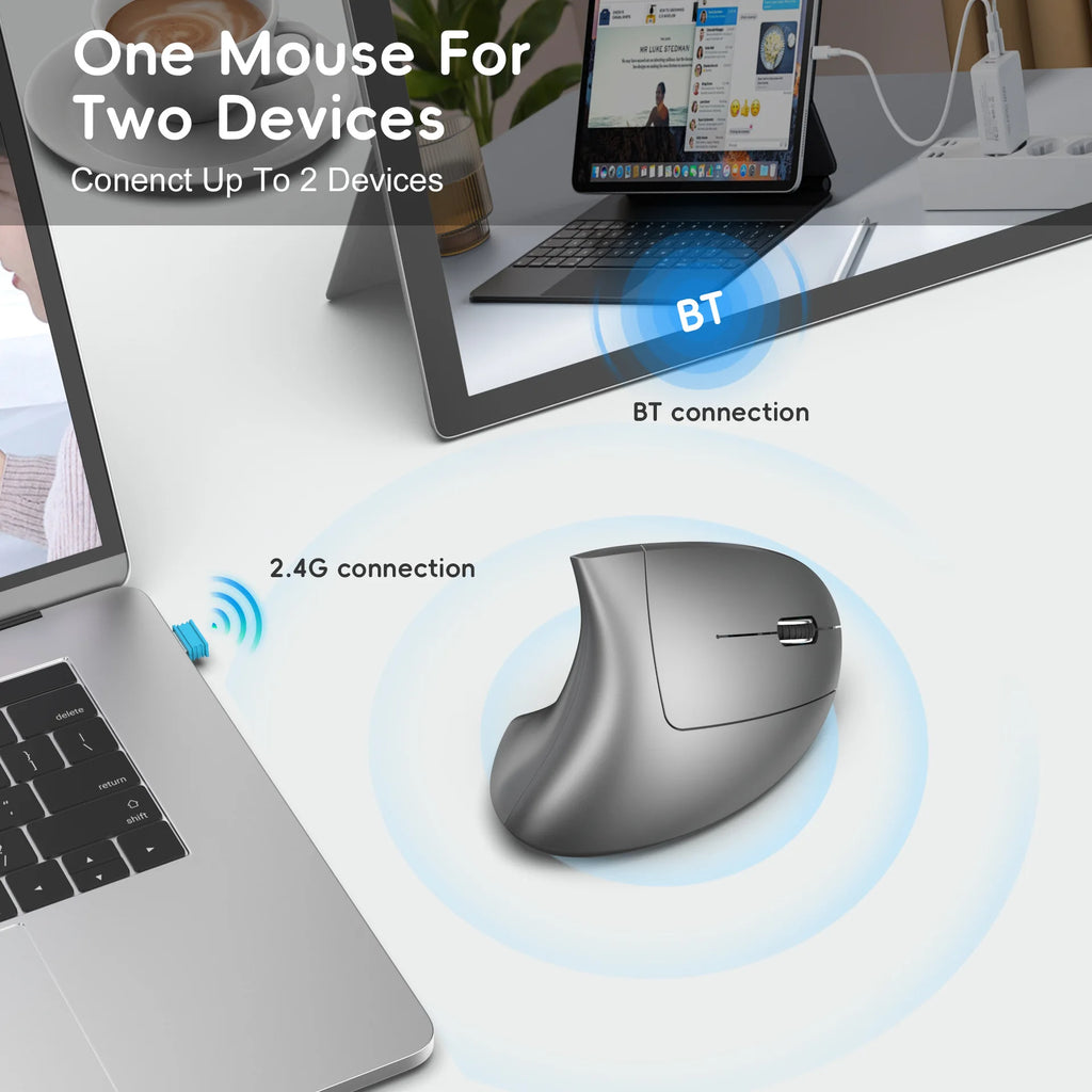 Vertical Ergonomic Gaming Mouse Wireless
