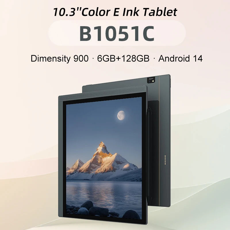 Bigme B1051C Pro 10.3'' Color Eink Ebook Reader Android 14 OS, Dimensity 1080, 8+256GB, Electronic Book Tablet 300PPI Ereader
